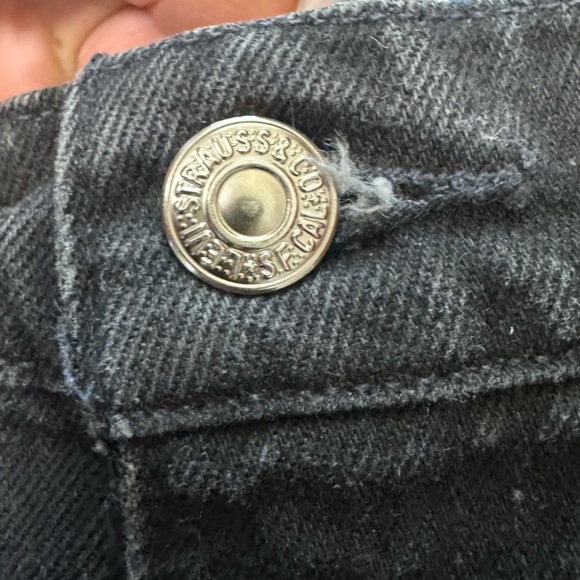 Vintage Levi’s 540 Relaxed Fit Black Jeans – Size 34x32 – Made in Mexico - Picture 3 of 9